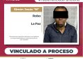 QUEDA EN PRISIÓN POR ROBO EN LA PAZ