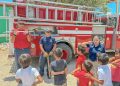 ACERCAN A ESTUDIANTES DE PALO ESCOPETA A LA LABOR POLICIAL CON PROGRAMA “CONOCIENDO A TUS HÉROES”