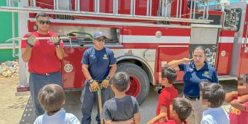 ACERCAN A ESTUDIANTES DE PALO ESCOPETA A LA LABOR POLICIAL CON PROGRAMA “CONOCIENDO A TUS HÉROES”