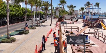 INICIA CONSTRUCCIÓN DEL PARQUE INFANTIL INCLUSIVO “TODOS A BORDO” EN EL MALECÓN DE LA PAZ