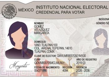 PRESENTA INE NUEVA CREDENCIAL PARA VOTAR