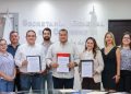 GOBIERNO BCS Y BANCO SANTANDER FIRMAN CONVENIO PARA IMPULSAR MIPYMES Y 5 MIL BECAS DE FORMACIÓN