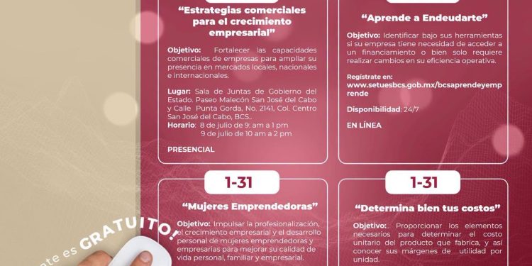 INVITA SETUE A CURSOS DE CAPACITACIÓN EMPRESARIAL DURANTE JULIO ￼