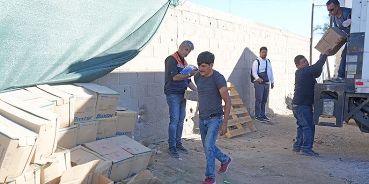 VERIFICÓ COEPRIS MANEJO ADECUADO DE INSUMOS PARA DIÁLISIS RETIRADOS EN LA PAZ