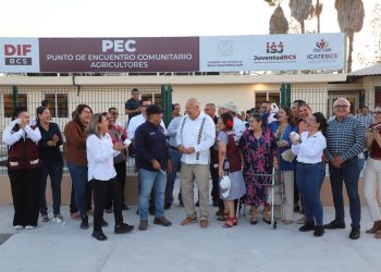 FORTALECE GOBIERNO DEL ESTADO EL BIENESTAR COMUNITARIO CON LA MODERNIZACIÓN DEL PUNTO DE ENCUENTRO COMUNITARIO “AGRICULTORES “EN CIUDAD CONSTITUCIÓN ￼