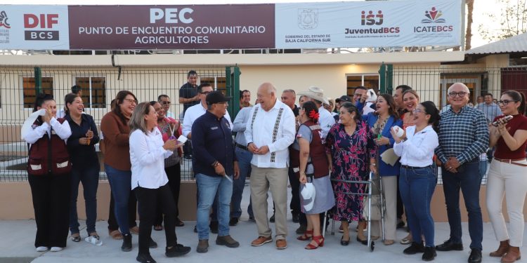 FORTALECE GOBIERNO DEL ESTADO EL BIENESTAR COMUNITARIO CON LA MODERNIZACIÓN DEL PUNTO DE ENCUENTRO COMUNITARIO “AGRICULTORES “EN CIUDAD CONSTITUCIÓN 