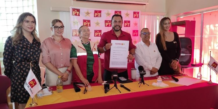 RESPALDA PT A CHRISTIAN AGÚNDEZ PARA ENCABEZAR COORDINACIÓN DE LOS COMITÉS DE DEFENSA DE LA 4T EN BCS