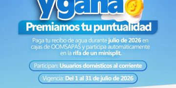 OOMSAPAS MULEGÉ IMPULSA CAMPAÑA “PAGA Y GANA” PARA FORTALECER LA OPERACIÓN DEL SERVICIO DE AGUA