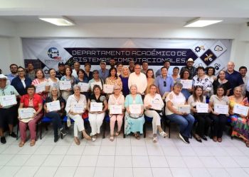 CONCLUYE SEGUNDA EDICIÓN DEL CURSO DE  HABILIDADES DIGITALES PARA PERSONAS  ADULTAS Y ADULTAS MAYORES EN LA UABCS