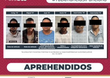 CUMPLIMENTA PGJE 6 ÓRDENES DE APREHENSIÓN POR DIVERSOS DELITOS EN BAJA CALIFORNIA SUR