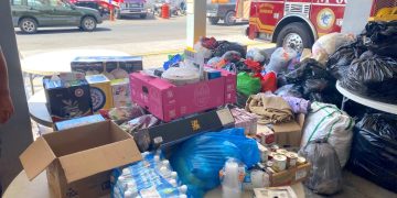 HASTA EL MEDIO DÍA DE ESTE SÁBADO 11 DE JULIO PERMANECERÁ ABIERTO EL CENTRO DE ACOPIO DE BOMBEROS CABO SAN LUCAS
