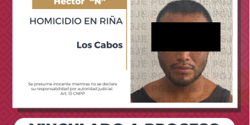 OBTIENE PGJE PRISIÓN PREVENTIVA PARA IMPUTADO POR HOMICIDIO EN RIÑA EN LOS CABOS