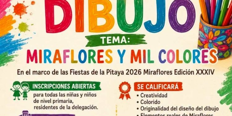 INVITAN A PARTICIPAR EN LOS CONCURSOS DE LA FIESTA DE LA PITAHAYA MIRAFLORES 2026