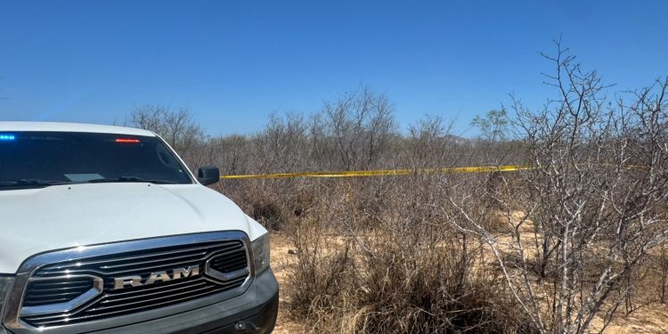 ATIENDE PGJE REPORTE SOBRE INHUMACIÓN CLANDESTINA EN LOS CABOS