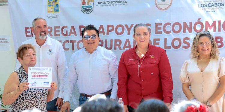 ENTREGA XV AYUNTAMIENTO CERCA DE UN MILLÓN DE PESOS PARA FORTALECER AL SECTOR AGROPECUARIO DE LOS CABOS