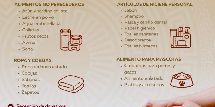 INSTALA RELACIONES PÚBLICAS CENTRO DE ACOPIO PARA APOYAR A FAMILIAS AFECTADAS POR INCENDIO EN SAN JOSÉ DE COMONDÚ