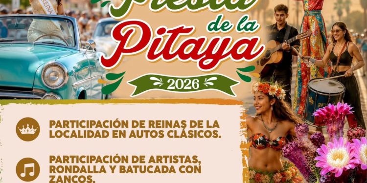 INVITAN A DISFRUTAR DEL PRIMER DESFILE DE LA FIESTA DE LA PITAYA 2026 EN MIRAFLORES