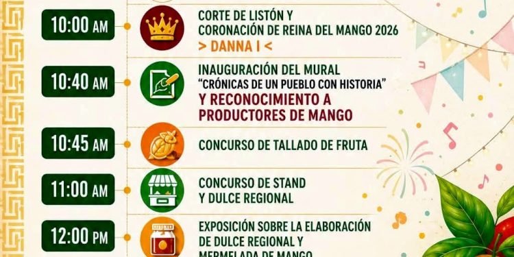 PRESENTAN PROGRAMA DE ACTIVIDADES DE LAS FIESTAS TRADICIONALES SANTIAGO 2026