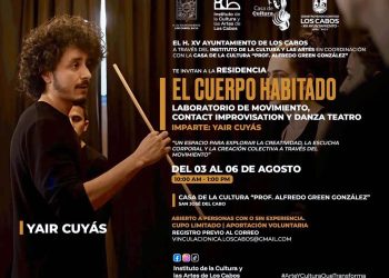 ABRE INSTITUTO DE LA CULTURA Y LAS ARTES CONVOCATORIA PARA LA RESIDENCIA “ EL CUERPO HABITADO”