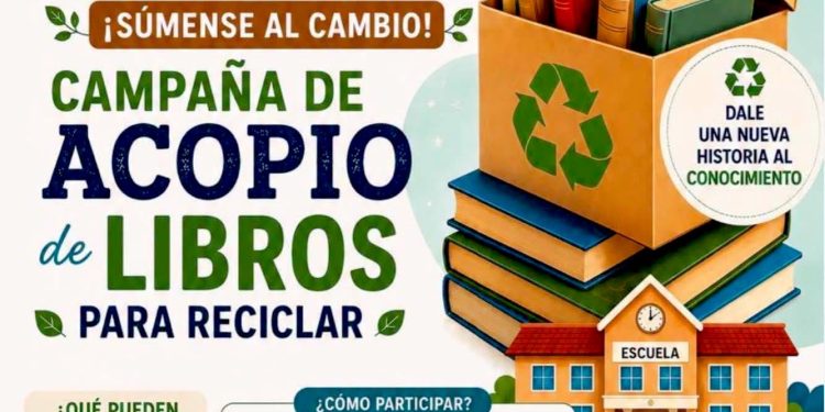 INVITAN A ESCUELAS DE LOS CABOS A PARTICIPAR RN CAMPAÑA DE ACOPIO DE LIBROS PARA RECICLAR