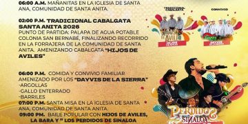 ￼ SANTA ANITA PREPARA SUS FIESTAS TRADICIONALES Y PATRONALES 2026