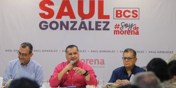 MORENA ESTÁ POR ENCIMA DE CUALQUIER PROYECTO PERSONAL Y DEBE PREVALECER LA UNIDAD: SAÚL GONZÁLEZ