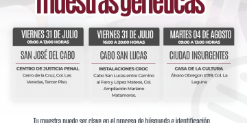 CONVOCA PGJE A JORNADA DE TOMA DE MUESTRAS GENÉTICAS PARA FORTALECER PROCESOS DE BÚSQUEDA E IDENTIFICACIÓN