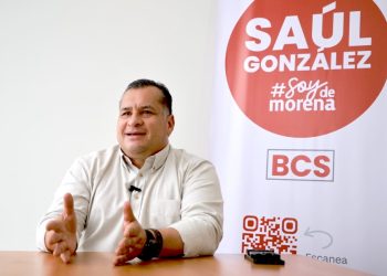RECONOCER A LAS Y LOS TRABAJADORES DE GOBIERNO, AYUNTAMIENTO Y PODERES PÚBLICOS DE FORTALECER BCS:￼SAÚL GONZÁLEZ