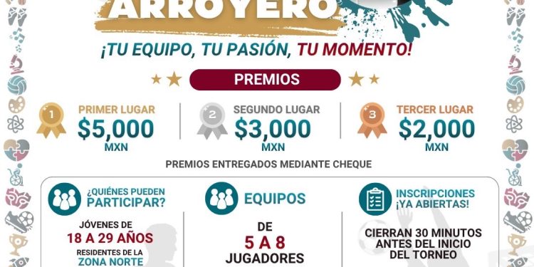   INVITAN A JÓVENES DE LA ZONA NORTE DE LOS CABOS A PARTICIPAR EN TORNEO DE FÚTBOL ARROYERO