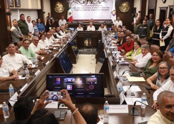 INSTALAN EN BAJA CALIFORNIA SUR PUESTO DE COMANDO INTERINSTITUCIONAL PARA FORTALECER LA ATENCIÓN ANTE LA TEMPORADA DE CICLONES TROPICALES