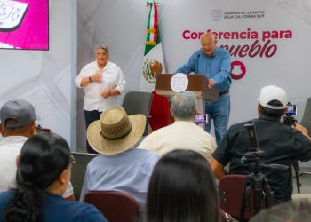 TRANSPARENCIA Y MANEJO RESPONSABLE DEL DINERO DEL PUEBLO PERMITEN IMPULSAR EL BIENESTAR DE LOS SUDCALIFORNIANOS :￼VÍCTOR CASTRO