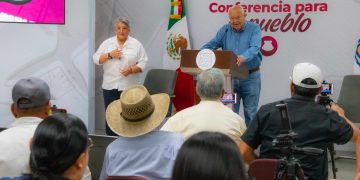 TRANSPARENCIA Y MANEJO RESPONSABLE DEL DINERO DEL PUEBLO PERMITEN IMPULSAR EL BIENESTAR DE LOS SUDCALIFORNIANOS :￼VÍCTOR CASTRO