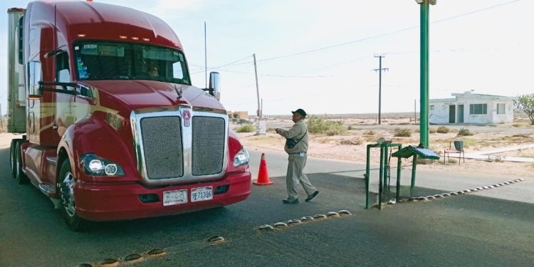 SEPADA SUPERVISA PUNTO DE VERIFICACIÓN INTERNA EN GUERRERO NEGRO PARA PROTEGER ESTATUS SANITARIO DE BCS