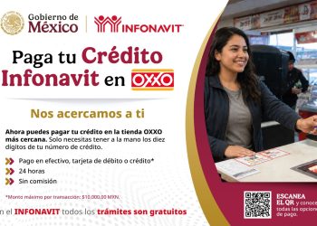 LOS CRÉDITOS INFONAVIT SE PUEDEN PAGAR EN OXXO