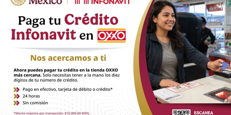 LOS CRÉDITOS INFONAVIT SE PUEDEN PAGAR EN OXXO