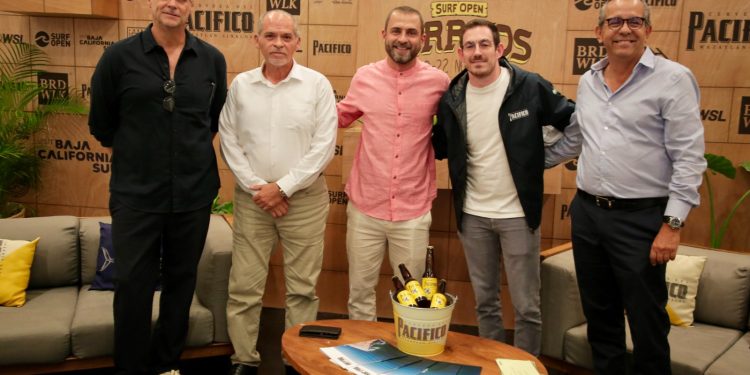 PACÍFICO SURF OPEN CERRITOS 2026  SE REALIZARÁ EN NOVIEMBRE EN LA PAZ