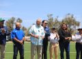 GOBERNADOR ENTREGA NUEVOS ESPACIOS PARA EL DEPORTE EN BAHÍA TORTUGAS E ISLA NATIVIDAD ￼