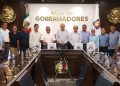 ATESTIGUA VÍCTOR CASTRO ENTREGA DE ESTUDIOS PARA PROYECTO DE DESALACIÓN EN COMONDÚ