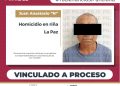 VINCULAN A PROCESO A IMPUTADO POR HOMICIDIO EN RIÑA EN LA PAZ