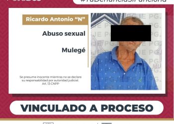 PGJE OBTIENE VINCULACIÓN A PROCESO CONTRA UN HOMBRE EN SANTA ROSALÍA POR ABUSO SEXUAL