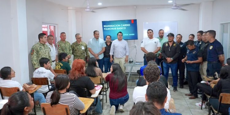 SE SUMA LOS CABOS A JORNADAS POR LA PAZ CON CAPACITACIÓN EN PRIMEROS AUXILIOS PARA JÓVENES