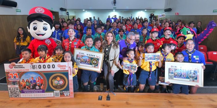 CELEBRA LOTERÍA NACIONAL EL CENTENARIO DE LOS SCOUTS EN MÉXICO