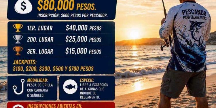 INVITAR A PARTICIPAR EN EL TORNEO DE PESCA CON CAUSA “PESCANDO PARA SALVAR VIDAS “ EN CABO SAN LUCAS ￼