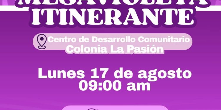 PGJE ACERCA SERVICIOS DE ATENCIÓN A VÍCTIMAS A LA COLONIA LA PASIÓN