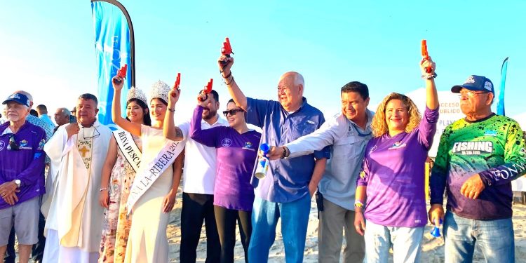 GOBERNADOR VÍCTOR CASTRO COSÍO ENCABEZA DISPARO DE SALIDA DE LA COPA PRESIDENTE Y DESTACA CRECIMIENTO DE LA PESCA DEPORTIVA EN BCS