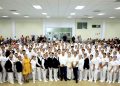 ALUMNADO DE ENFERMERÍA DE LA UABCS RECIBE COFIAS Y FÍSTOLES EN CEREMONIA OFICIAL