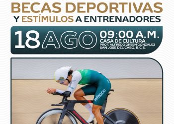 ENTREGARÁ INDEM LOS CABOS BECAS DEPORTIVAS Y ESTÍMULOS ENTRENADORES