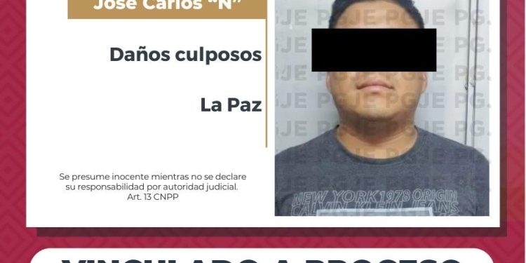 VINCULAN A PROCESO CONTRA A IMPUTADO POR DAÑOS CULPOSOS EN LA PAZ