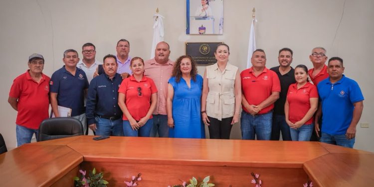 ENCABEZA EDITH AGUILAR SEGUNDA REUNIÓN DEL CONSEJO MUNICIPAL DE PROTECCIÓN CIVIL ANTE TEMPORADA DE LLUVIAS