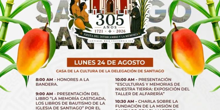 CONMEMORARÁ SANTIAGO 305 AÑOS DE HISTORIA, IDENTIDAD Y TRADICIÓN